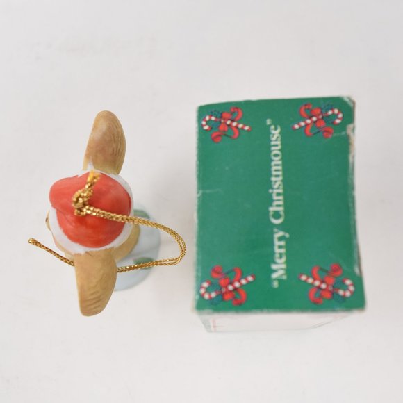 1993 Merry Christmouse 7 Eleven Citgo Traditions Ornament Anthropomorphic Mouse - Picture 9 of 11